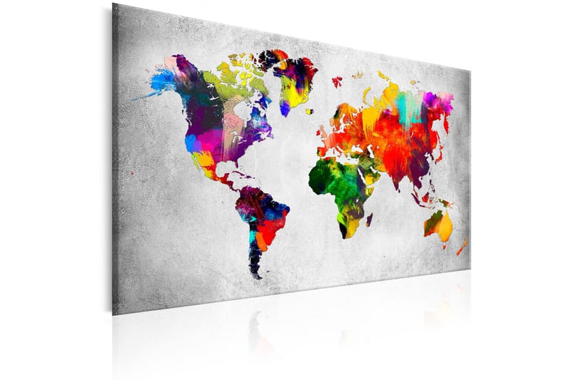 Taulu Coloured Revolution 90x60 - Artgeist sp. z o. o. - Sisustustuotteet - Taulu & taide - Canvas-taulu