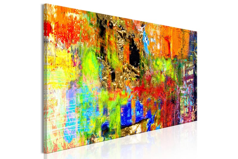 Taulu Colourful Abstraction (1 Part) Narrow 150x50 - Artgeist sp. z o. o. - Sisustustuotteet - Taulu & taide - Canvas-taulu