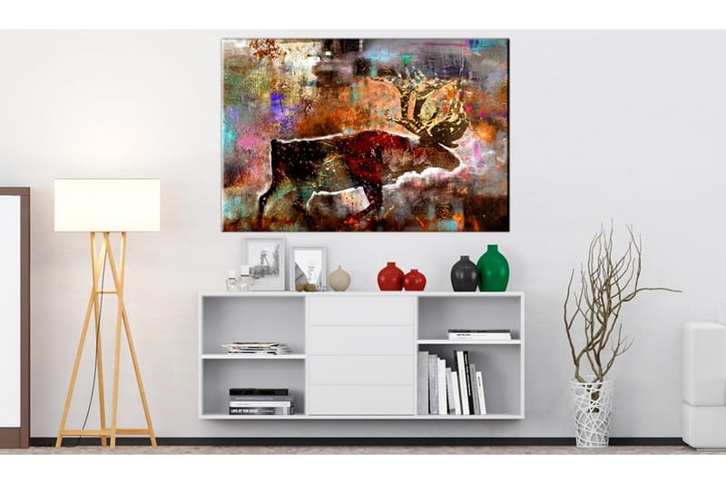 Taulu Colourful Caribou 120x80, Artgeist sp. z o. o.