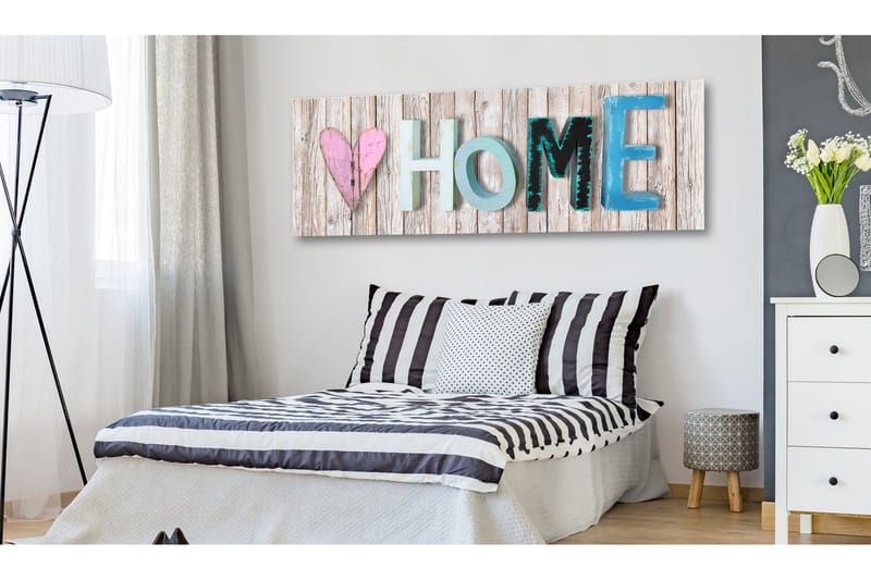 Taulu Colourful Cottage 135x45 - Artgeist sp. z o. o. - Sisustustuotteet - Taulu & taide - Canvas-taulu