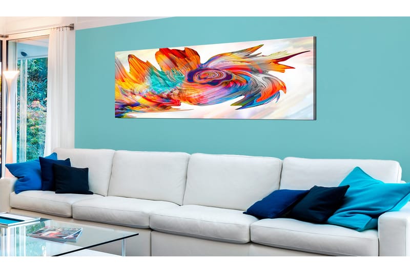 Taulu Colourful Cyclone 135x45 - Artgeist sp. z o. o. - Sisustustuotteet - Taulu & taide - Canvas-taulu