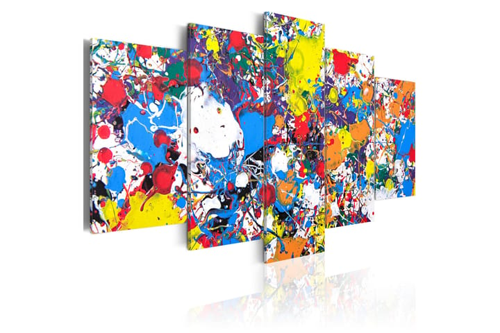 Taulu Colourful Imagination 100x50 - Artgeist sp. z o. o. - Canvas-taulu - Seinäkoristeet