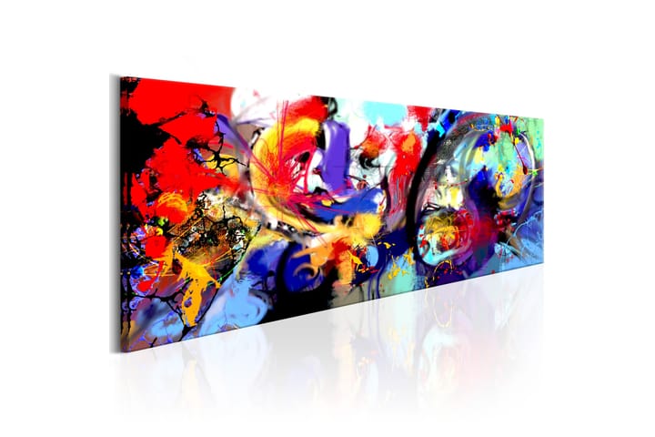 Taulu Colourful Immersion 135x45 - Artgeist sp. z o. o. - Canvas-taulu - Seinäkoristeet