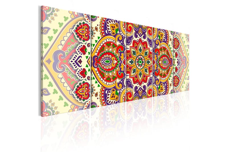 Taulu Colourful Ornament 225x90, Artgeist sp. z o. o.