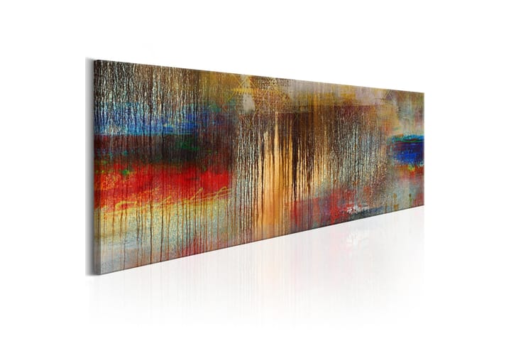 Taulu Colourful Rainstorm 150x50 - Artgeist sp. z o. o. - Canvas-taulu - Seinäkoristeet