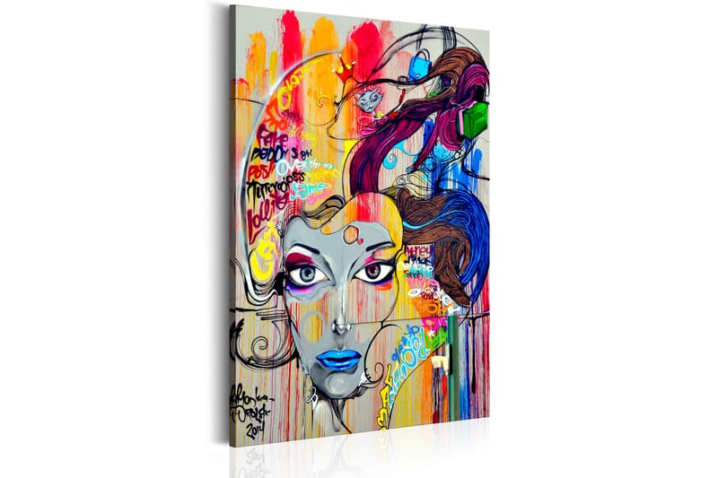 Taulu Colourful Thoughts 40x60 - Artgeist sp. z o. o. - Sisustustuotteet - Taulu & taide - Canvas-taulu