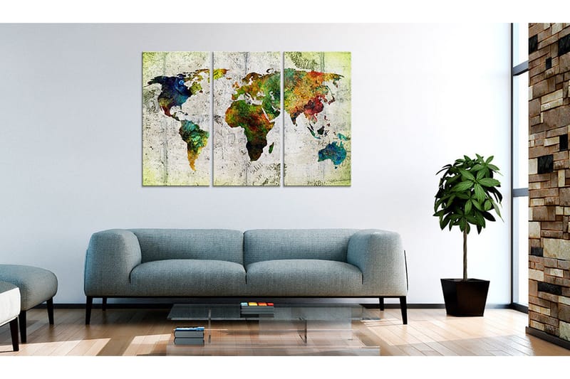 Taulu Colourful Travels 120x80 - Artgeist sp. z o. o. - Sisustustuotteet - Taulu & taide - Canvas-taulu