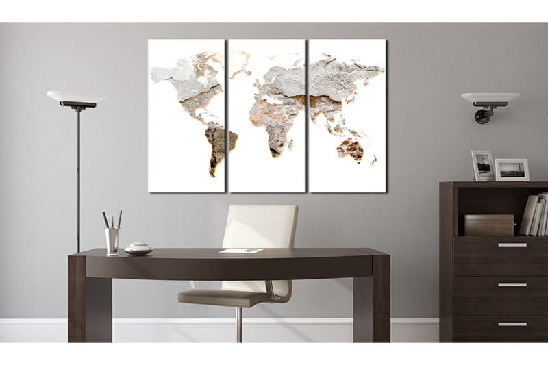 Taulu Concrete Continents 120x80 - Artgeist sp. z o. o. - Sisustustuotteet - Taulu & taide - Canvas-taulu