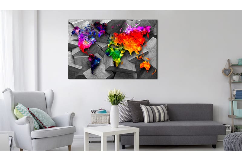 Taulu Cubic World 120x80, Artgeist sp. z o. o.