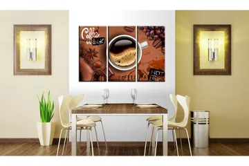 Taulu Cup Of Hot Coffee 90x60 - Artgeist sp. z o. o. - Sisustustuotteet - Taulu & taide - Canvas-taulu