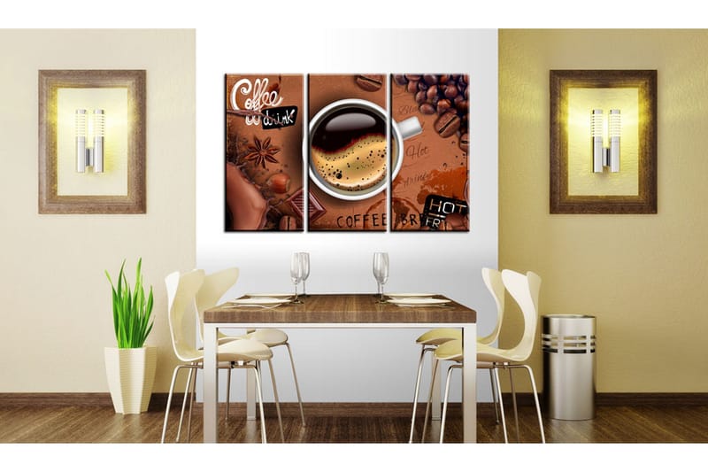 Taulu Cup Of Hot Coffee 90x60 - Artgeist sp. z o. o. - Sisustustuotteet - Taulu & taide - Canvas-taulu