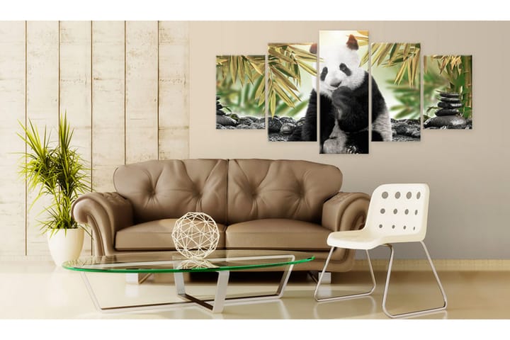 Taulu Cute Panda Bear 100x50 - Artgeist sp. z o. o. - Canvas-taulu - Seinäkoristeet