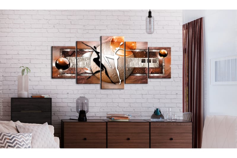 Taulu Dance Of Elements Earth 200x100 - Artgeist sp. z o. o. - Sisustustuotteet - Taulu & taide - Canvas-taulu