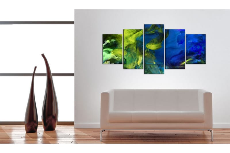 Taulu Dance Of Green Flames 100x50 - Artgeist sp. z o. o. - Sisustustuotteet - Taulu & taide - Canvas-taulu