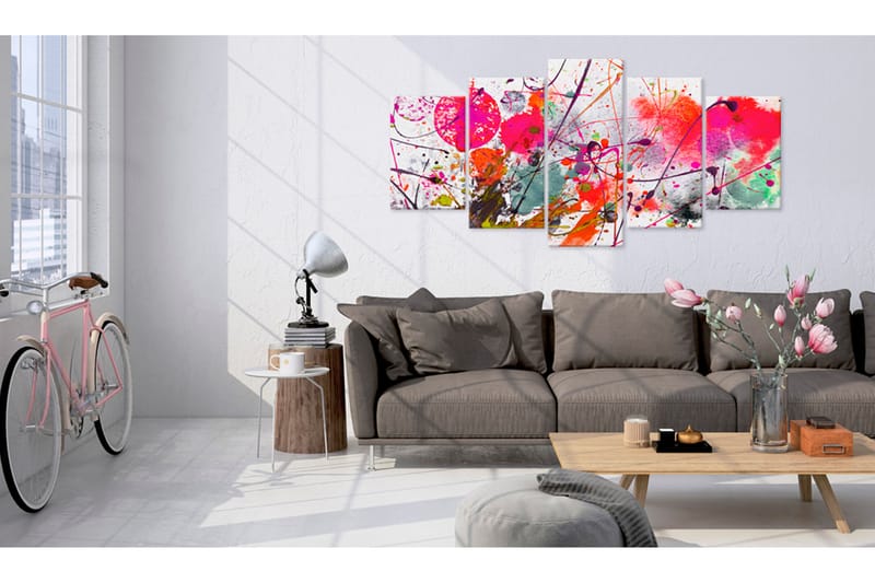 Taulu Dance Of Red 200x100 - Artgeist sp. z o. o. - Sisustustuotteet - Taulu & taide - Canvas-taulu