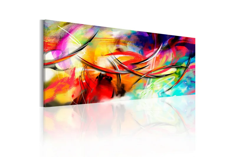 Taulu Dance Of The Rainbow 150x50, Artgeist sp. z o. o.