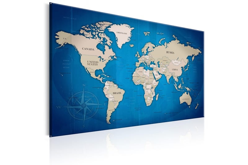 Taulu Dark Blue Trail 120x80 - Artgeist sp. z o. o. - Sisustustuotteet - Taulu & taide - Canvas-taulu