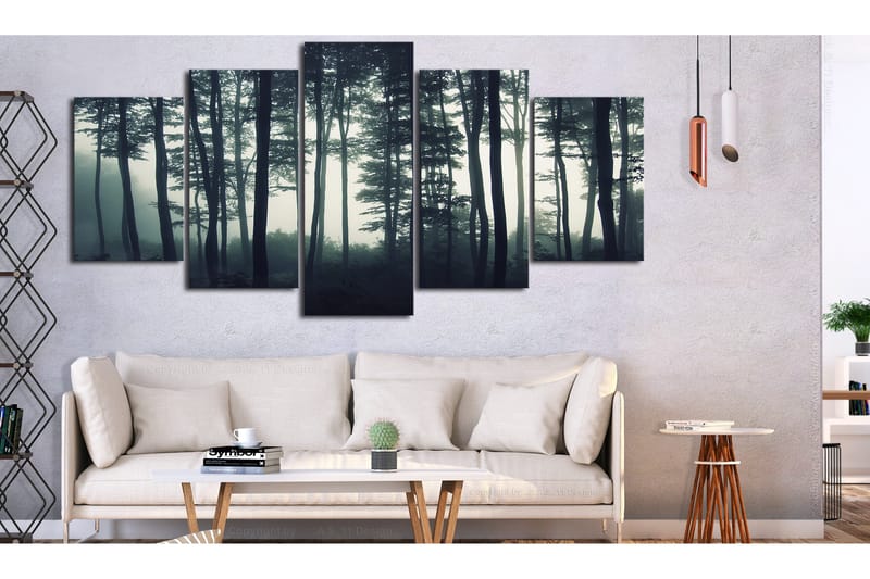 Taulu Dark Forest 5 Parts Wide 200x100 - Artgeist sp. z o. o. - Sisustustuotteet - Taulu & taide - Canvas-taulu
