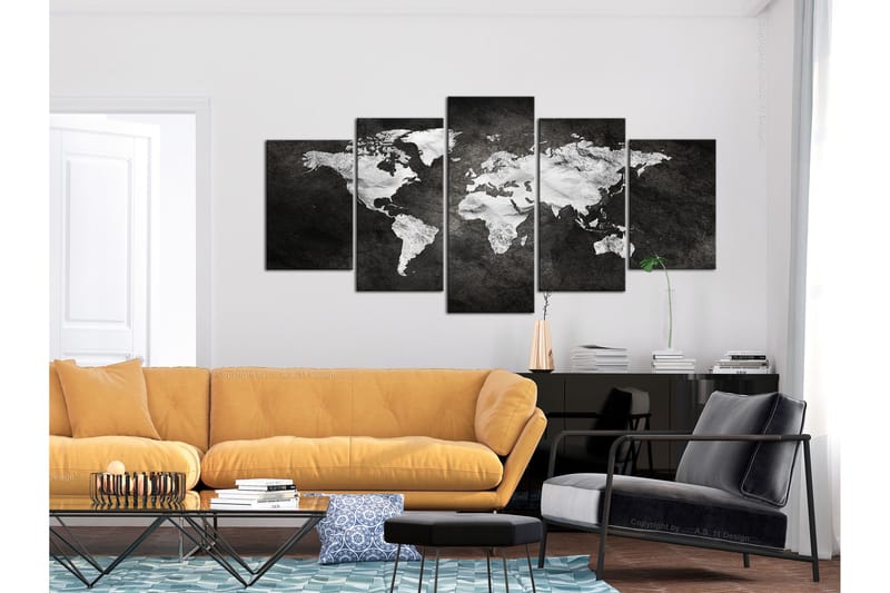 Taulu Dark World 5 Parts Wide 100x50 - Artgeist sp. z o. o. - Sisustustuotteet - Taulu & taide - Canvas-taulu