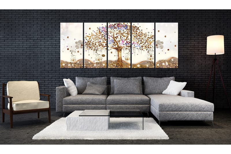 Taulu Dazzling Tree 225x90 - Artgeist sp. z o. o. - Sisustustuotteet - Taulu & taide - Canvas-taulu