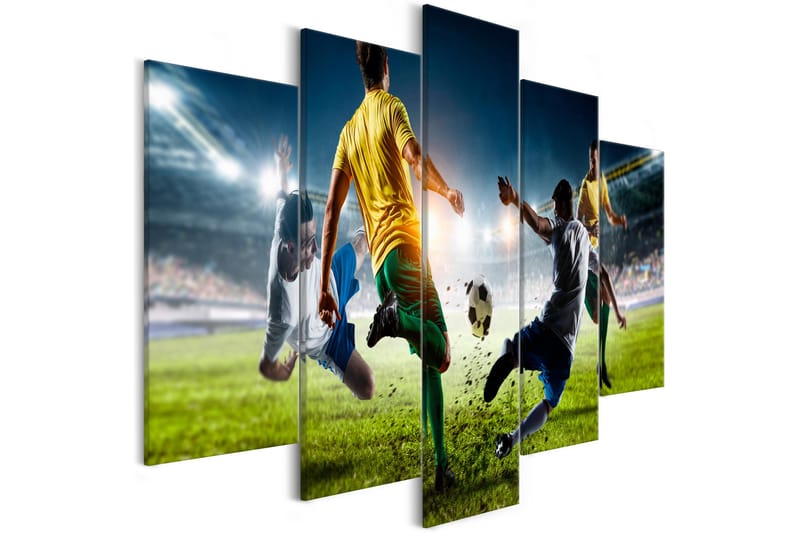 Taulu Decisive Tackle 5 Parts Wide 100x50 - Artgeist sp. z o. o. - Sisustustuotteet - Taulu & taide - Canvas-taulu