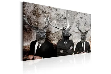 Taulu Deer in Suits 90x60 - Artgeist sp. z o. o. - Sisustustuotteet - Taulu & taide - Canvas-taulu