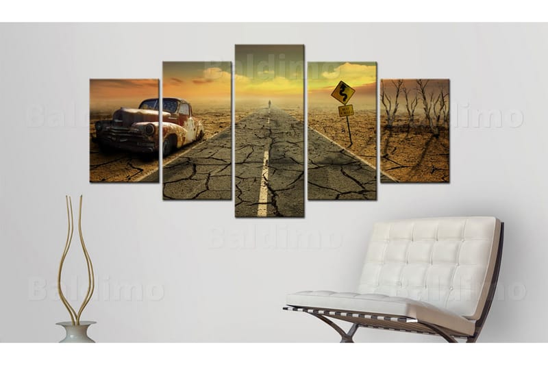 Taulu Difficult Road 100x50 - Artgeist sp. z o. o. - Sisustustuotteet - Taulu & taide - Canvas-taulu