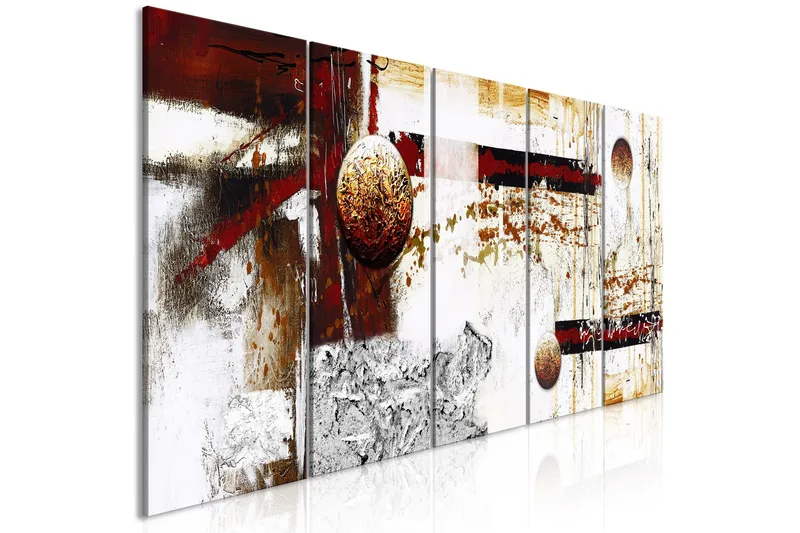 Taulu Dynamics In Space 5 Parts Narrow 200x80, Artgeist sp. z o. o.