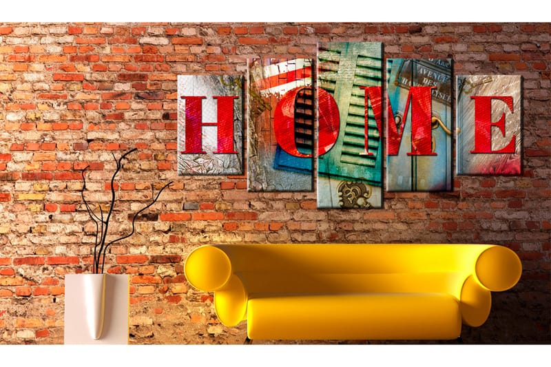 Taulu Elements Of Home 100x50 - Artgeist sp. z o. o. - Sisustustuotteet - Taulu & taide - Canvas-taulu