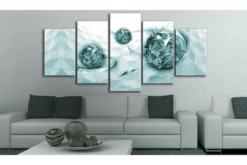 Taulu Embedded In Turquoise 200x100 - Artgeist sp. z o. o. - Sisustustuotteet - Taulu & taide - Canvas-taulu