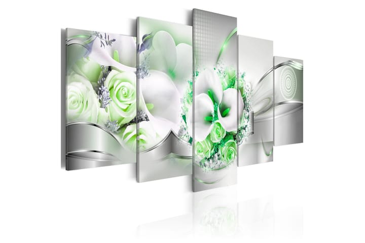 Taulu Emerald Bouquet 100x50 - Artgeist sp. z o. o. - Seinäkoristeet - Canvas-taulu