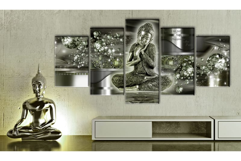 Taulu Emerald Budda 200x100 - Artgeist sp. z o. o. - Sisustustuotteet - Taulu & taide - Canvas-taulu