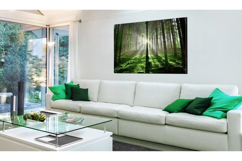 Taulu Emerald Forest II 90x60, Artgeist sp. z o. o.