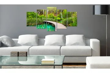 Taulu Emerald Trail 100x50 - Artgeist sp. z o. o. - Sisustustuotteet - Taulu & taide - Canvas-taulu