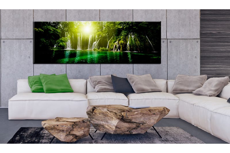 Taulu Emerald Treasure 120x40 - Artgeist sp. z o. o. - Sisustustuotteet - Taulu & taide - Canvas-taulu
