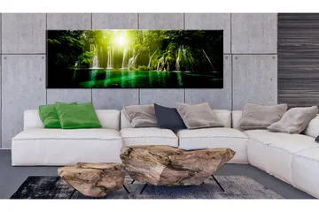 Taulu Emerald Treasure 135x45 - Artgeist sp. z o. o. - Sisustustuotteet - Taulu & taide - Canvas-taulu