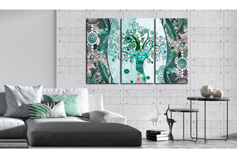 Taulu Emerald Tree 120x80 - Artgeist sp. z o. o. - Sisustustuotteet - Taulu & taide - Canvas-taulu