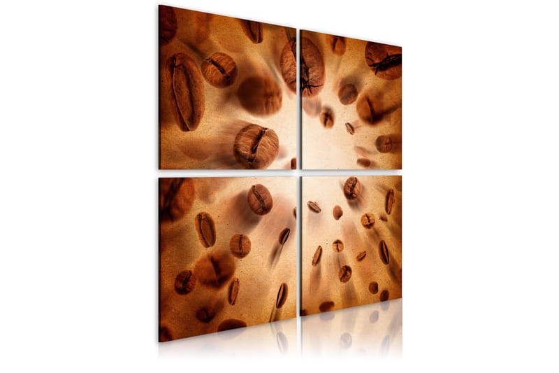 Taulu Energetic Coffee 80x80 - Artgeist sp. z o. o. - Sisustustuotteet - Taulu & taide - Canvas-taulu
