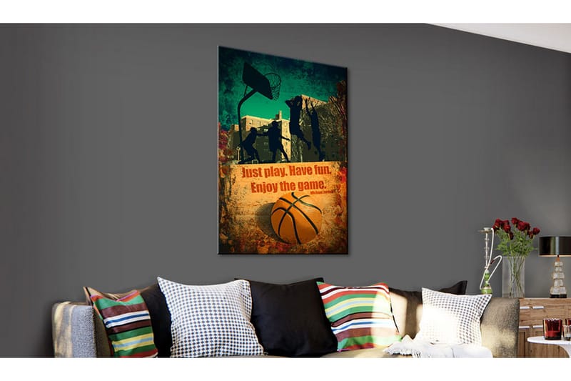 Taulu Enjoy The Game 40x60 - Artgeist sp. z o. o. - Sisustustuotteet - Taulu & taide - Canvas-taulu