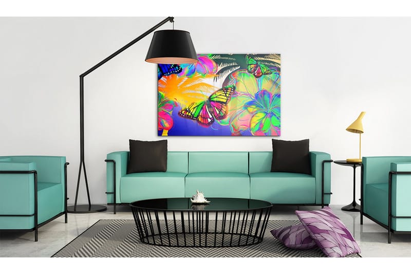 Taulu Exotic butterflies 120x80 - Artgeist sp. z o. o. - Sisustustuotteet - Taulu & taide - Canvas-taulu