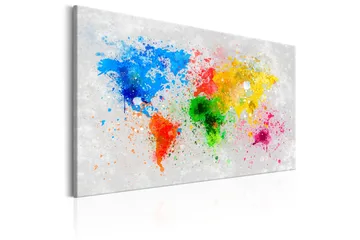 Taulu Expressionism of the World 60x40 - Artgeist sp. z o. o. - Sisustustuotteet - Taulu & taide - Canvas-taulu