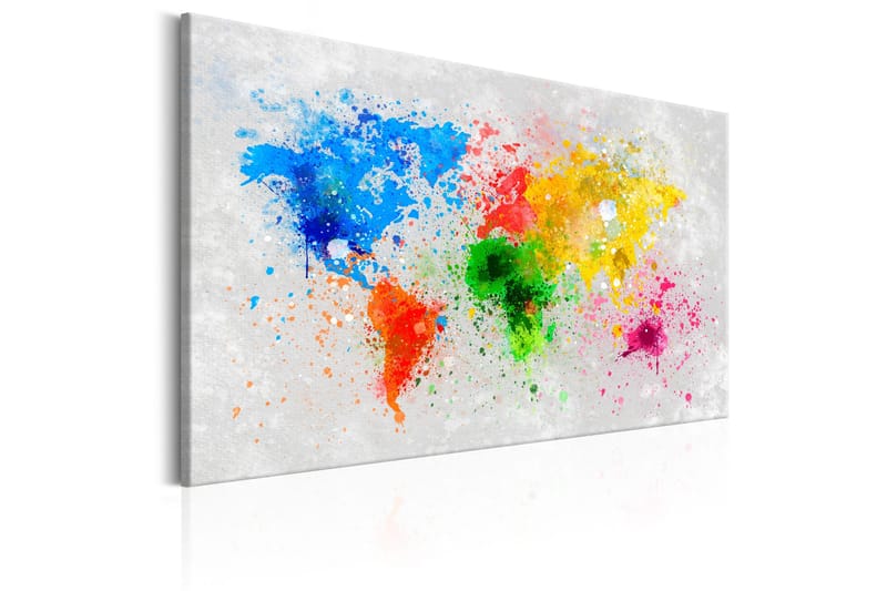 Taulu Expressionism of the World 60x40 - Artgeist sp. z o. o. - Sisustustuotteet - Taulu & taide - Canvas-taulu