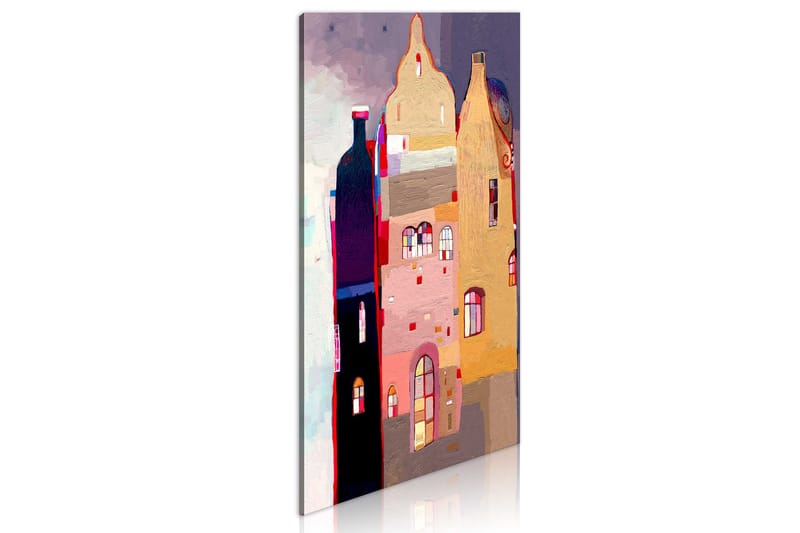 Taulu Fabulous Townhouse 40x80 - Artgeist sp. z o. o. - Sisustustuotteet - Taulu & taide - Canvas-taulu