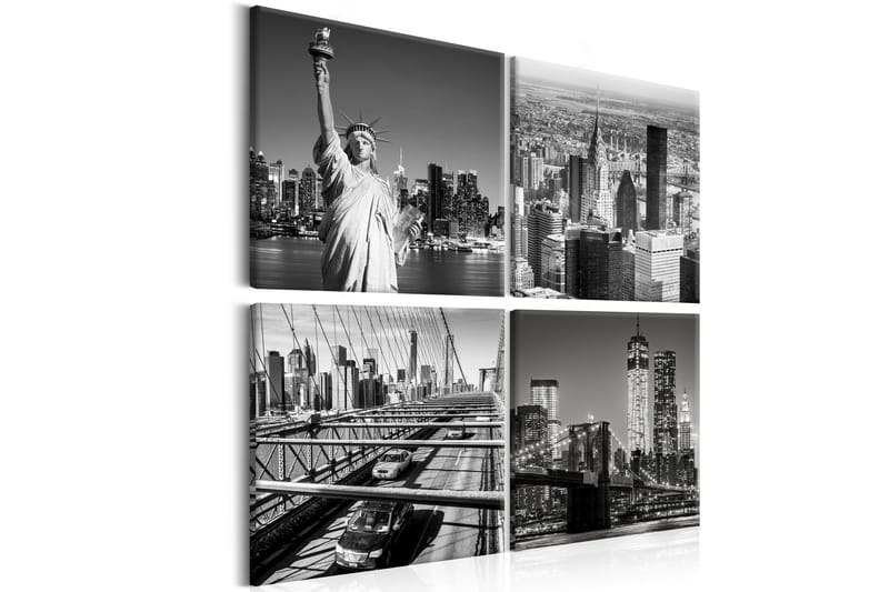Taulu Faces Of New York 80x80, Artgeist sp. z o. o.