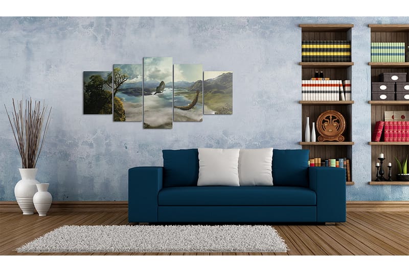 Taulu Falcons flight 200x100 - Artgeist sp. z o. o. - Sisustustuotteet - Taulu & taide - Canvas-taulu
