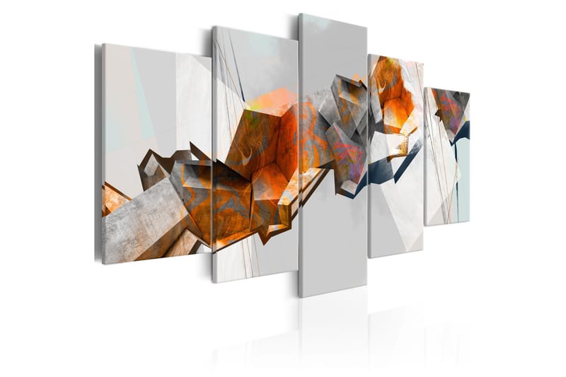 Taulu Fiery Blocks 100x50, Artgeist sp. z o. o.