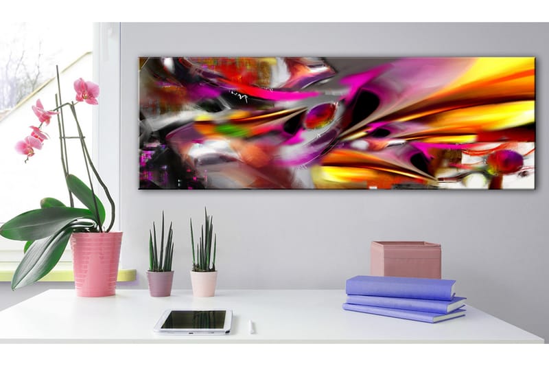 Taulu Fiery Expression 135x45 - Artgeist sp. z o. o. - Sisustustuotteet - Taulu & taide - Canvas-taulu