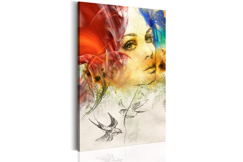 Taulu Fiery Lady 40x60 - Artgeist sp. z o. o. - Sisustustuotteet - Taulu & taide - Canvas-taulu
