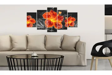 Taulu Fire Lily 200x100 - Artgeist sp. z o. o. - Sisustustuotteet - Taulu & taide - Canvas-taulu