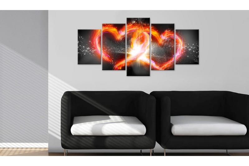 Taulu Flame Of Love 200x100 - Artgeist sp. z o. o. - Sisustustuotteet - Taulu & taide - Canvas-taulu